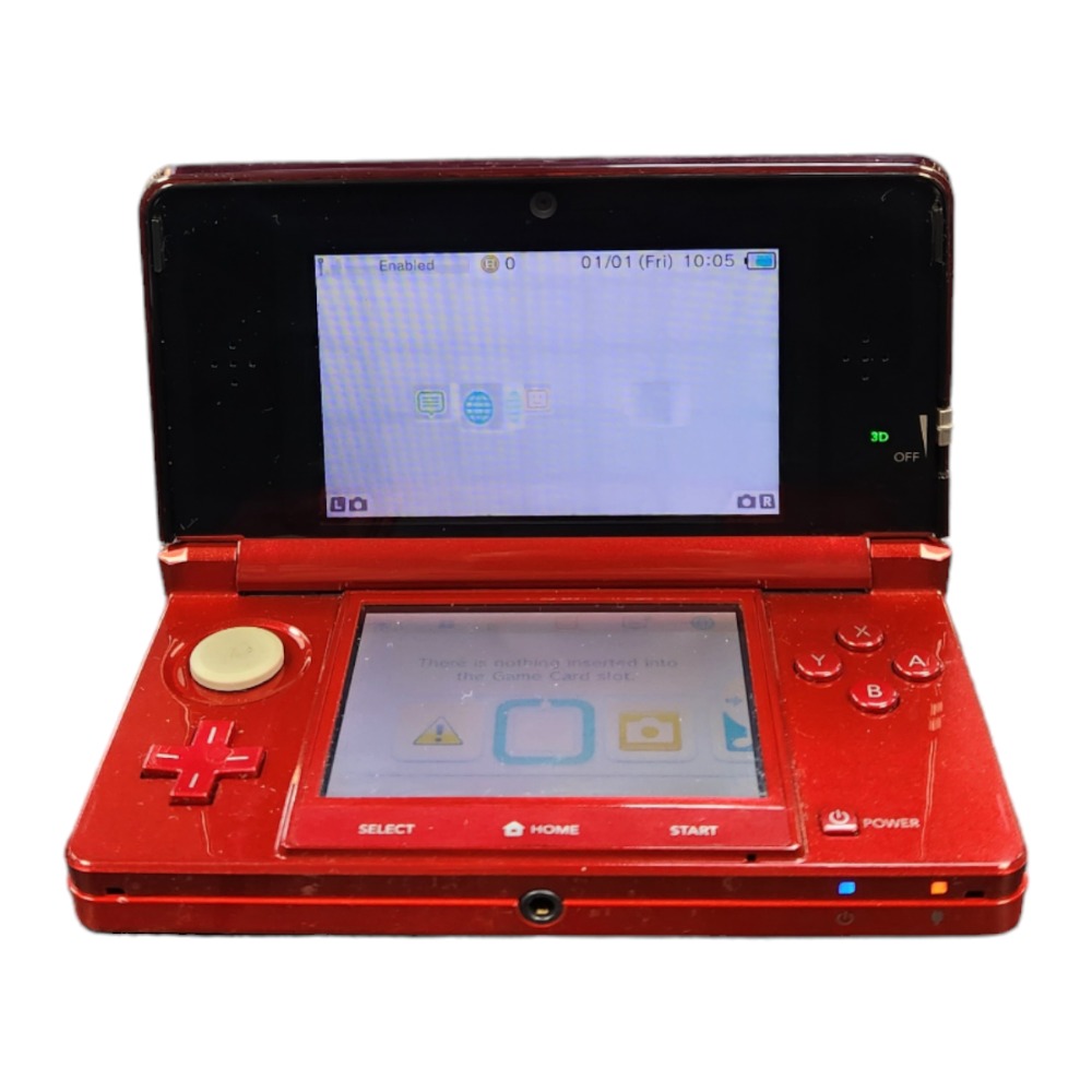 Nintendo 3DS Metallic Red Unboxed Own4Less